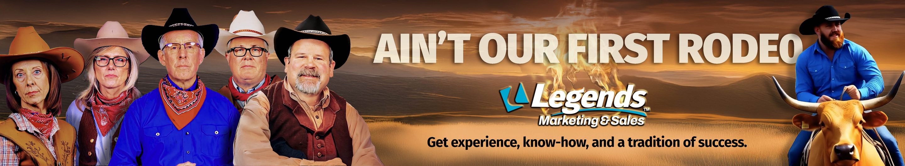 Ain't our first rodeo — get experience, know-how, and a tradition of success