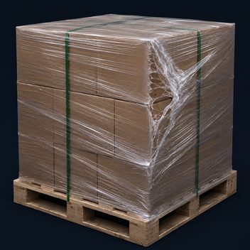 Stretch film gauge and pallet stability