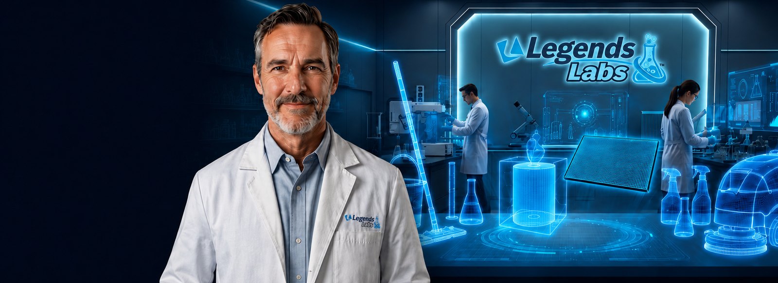 Legends Labs research and testing environment